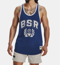 Under Armour 1376942 Project Rock BSR Flag Tank Blue Mirage ( S ) - $49.47