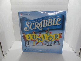 SCRABBLE JUNIOR Crossword Game - 1999 - Your Child&#39;s First Crossword Game! - £24.58 GBP