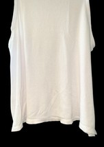 Madewell White Ribbed Tank Top Women’s Size Small Sleeveless image 2