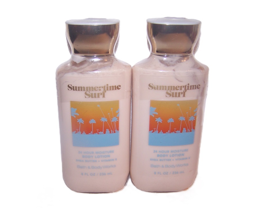 Summertime Surf Body Lotion Bath & Body Works 8 oz 2 Pack