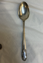 Rogers IS BRIDAL VEIL Sterling Silver Serving Spoon 8.5&quot; No Monogram - $71.96