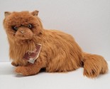 Vintage 1990 Avanti Applause Orange Persian Cat Plush 14&quot; Long Hair With... - £85.89 GBP