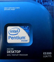 Intel BX80571E5300 SLGTL E5300 2M, 2.60GHz, 800MHz Box (English version) - £92.94 GBP