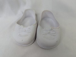 Vintage White Doll Shoes 4 Inch - $13.45