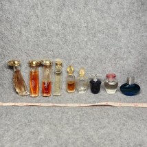 Vintage Miniature Perfume Bottles, Lot Of 9 GIVENCHY LIZ CLAIBORNE READ - $46.75