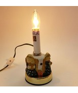 Angel Cherub Ceramic Base Table Lamp Figurine Night Light Christmas - £15.67 GBP
