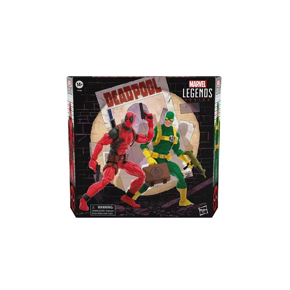 Marvel Legends Deadpool and Bob Agent of Hydra 2-pack 6&quot; Action Figure - £34.09 GBP