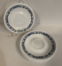 (6) Vintage Old Town Blue Corelle Saucers by Corning 6 1/4” Taylor Swift - £4.90 GBP