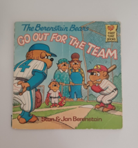 First Time Books: The Berenstain Bears Go Out for the Team by Jan Berenstain Vtg - £3.55 GBP