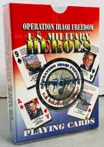 Operation Iraqi Freedom U.S.MILITARY HEROES Playing Cards 1 Deck of Sealed Cards - £5.41 GBP