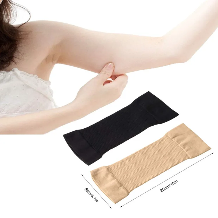 Sporting Elastic Compression Arm Sleeves Slimming Scar Covering Improve Shaper S - £23.43 GBP