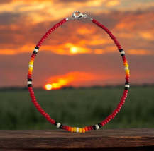 Red Sunset Anklet - $7.99