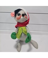 Annalee Doll Christmas Caroling Mouse Mobilitee 11.5” 1971 Vtg - €16,93 EUR