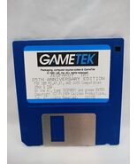 1991 Gametek Jeopardy 25th Anniversary Edition Floppy Disk 3.5&quot; - $127.65 MXN