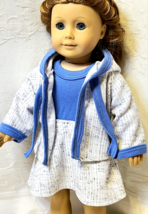 3-Piece Outfit TOP, SKIRT &amp; JACKET ~ Quality Clothes for 18&quot; American Girl Doll - £8.13 GBP