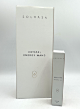 Solvasa Crystal Energy Wand New And Breathe Mindful Oil - $51.27
