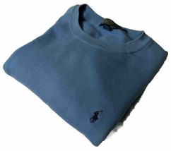 Vintage Polo Ralph Lauren Sweatshirt Men&#39;s Small Light Blue Crewneck - £11.18 GBP