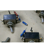2PC Vintage  Arrow H&amp;H Toggle switch Ball DPST 6 Terminals 3A 250v 6A 125V - €13,58 EUR