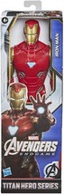 Marvel Avengers Titan Hero Series 12-Inch Action Figure Iron Man (F2247) - £14.12 GBP