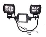 Federal Military Parts- 2 LED Backup Lights + Hitch Mount Bracket, Fits ... - €98,53 EUR