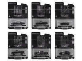 &quot;Black Bandit&quot; 6 piece Set Series 28 1/64 Diecast Model Cars by Greenlight - £54.82 GBP