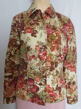 Coldwater creek  floral jacket blazer jacket 10 NWT Retail $79 - £27.53 GBP