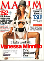 Maxim Magazine #106 October 2006 Vanessa Minnillo, Undercover in Macau - £5.73 GBP