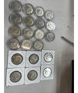 Lot of 21 - 1965-1969 Kennedy Half Dollars - Circulated - 40% Silver RANDOM - $140.39 CAD