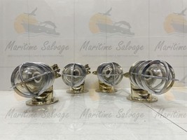 Nautical Marine Japanese Style Brass Wall Light For Restaurant Lighting 4 Pcs - £469.92 GBP