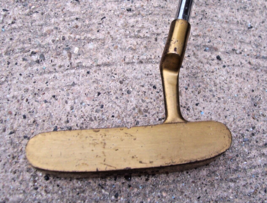 Vintage Baron Model 205 Brass Putter RH Steel Shaft Original Golf Pride ... - £11.54 GBP