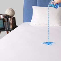 Twin Mattress Protector, Premium 100% Waterproof Mattress Cover,, Vinyl Free. - £26.11 GBP