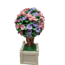 Dept 56 Spring Easter Purple Pink Flowering Topiary Tree Snowbunnies Fairy Garde - £21.50 GBP