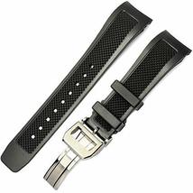 22mm. Watch Rubber Band, Strap + Deploy Clasp, FIT for iw.c. Aquatimer. ... - £39.46 GBP