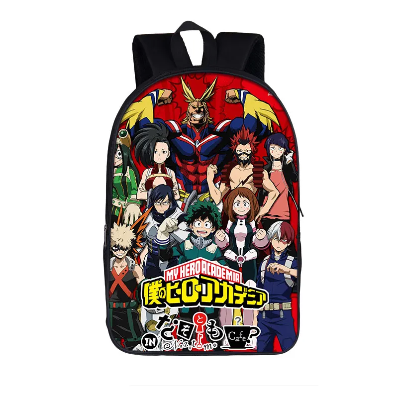  Boku no Hero Academia Backpack Teenage Student School Bags Izuku Midoriya Bakug - $190.07