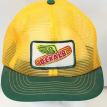 DeKalb Hat Snapback Full Mesh Trucker Cap USA Made Swingster NEW! - £66.97 GBP