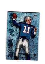 1995 Topps 1000/3000 Boosters Patriots Football Card #30 Drew Bledsoe - £1.56 GBP