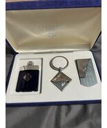 Ralph Lauren Monogram Gift Set Cologne Money Clip Key Vintage Collectibl... - $278.76 CAD