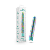 Limited Addiction Floradelic Rechargeable 7 in. Vibrator Purple - £32.89 GBP