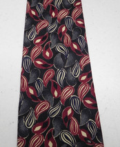 GIVENCHY Monsieur Tie Necktie Abstract Paisley Red Navy Black Grey Cream... - £12.45 GBP