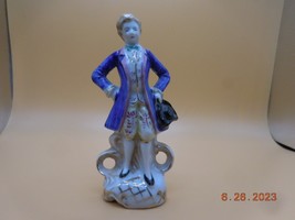 Vintage Occupied Japan Colonial Man Figurine  5&quot; - £6.35 GBP