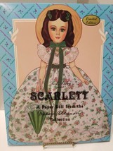 1993 Madame Alexander Scarlett Ohara Paper Doll with 6 Dresses Hats New - £7.00 GBP
