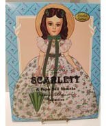 1993 Madame Alexander Scarlett Ohara Paper Doll with 6 Dresses Hats New - €7,57 EUR