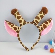 Adults Kids Plush Child Boy Giraffe  Head Ear Tie Tail  Gift  Birthday P... - £57.92 GBP