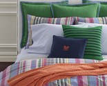 Ralph Lauren Summer Hill Amagansett 3P Plaid Full Queen comforter Shams Set - £301.92 GBP