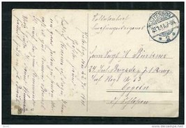 Germany 1911 Field Postcard Juterbog 23.1.11 - £7.79 GBP