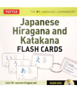 2012 Japanese Hiragana &amp; Katakana Beginners Flash Cards w/ CD Charts Kit... - $34.17 CAD