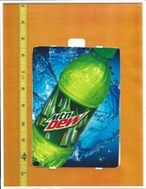 Hvv Size Mountain Dew 20 Oz Bottle Soda Machine Flavor Strip Clearance Sale - £1.19 GBP