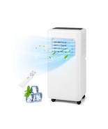 3-in-1 8000 BTU Portable Air Conditioner with Remote Control-White - Col... - $348.49