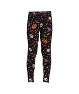Wonder Nation Girls Halloween Skull Print Leggings, Black Size XXL(18) - $234.88 MXN