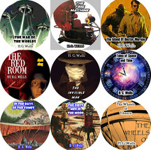 H. G. WELLS Lot of 9 / Mp3 (READ) CD Audiobooks / War of the Worlds Time Machine - £15.25 GBP